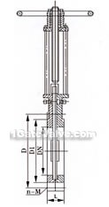 Manual slurry valve constructral diagram(pic1)