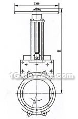 Manual slurry valve constructral diagram(pic2)